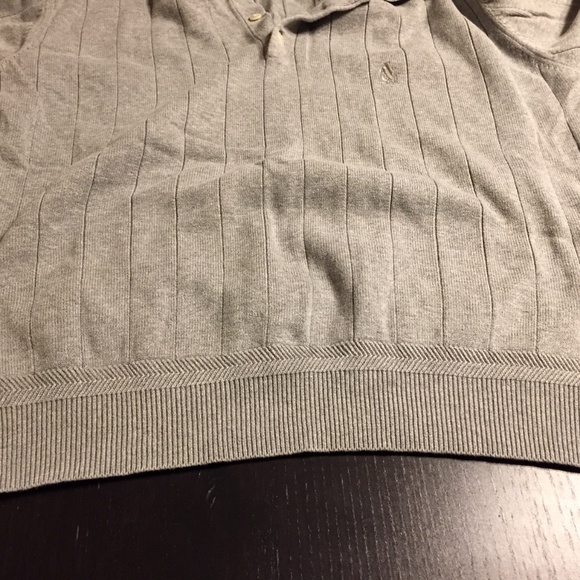 {SOLD} Nautica Vintage 90s Mens Gray Sweater Large - Picture 5 of 7